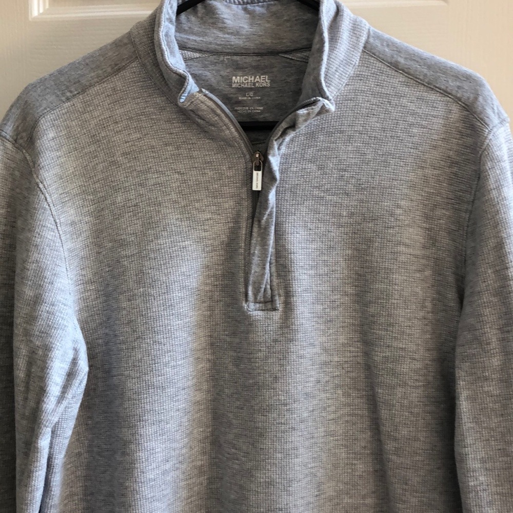 MICHAEL Michael Kors 1/4 Zip Sweater